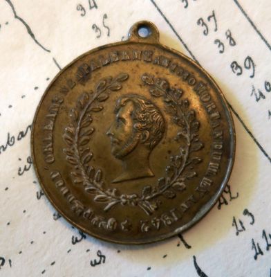 France : médaille du duc d'Orléans, en souvenir de l'inaugur…
