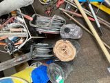 many different types of tools that are sitting on the floor