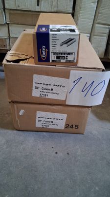 Lot de 3 cartons d’agrafes cuivre Getra Omega 2075 – Omega 2…