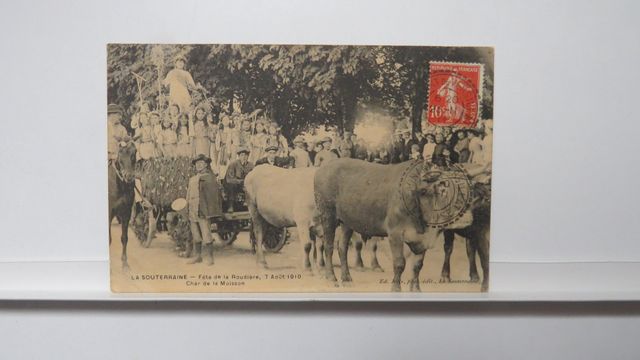 La Souterraine : Fête de la Roudière. B.E. Carte rare !!!