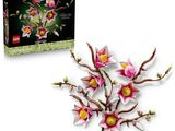 une boîte de fleurs en papier et une boîte de fleurs en papier
