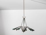 une image d'un lustre suspendu au plafond d'une pièce