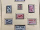 a picture of a book with stamps on it
