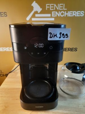 DH399// Cafetière filtre THOMSON, (test d'allumage effectué …