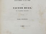 an old book with a black and white image of the title of le rin