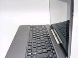 a close up of a laptop with a keyboard on it