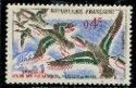 a stamp with a picture of a bird on it