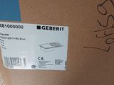 a box with a label on it that says geberit