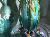deux vases contenant des fleurs, posés sur une table