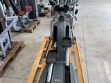 an image of a stationary exercise bike in a gym setting
