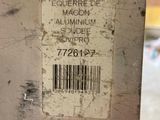 a label on the back of a machine that is sitting on the floor