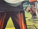 a poster of a man holding a tennis racquet