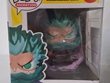 a close up of a pop vinyl figure in a box on a table