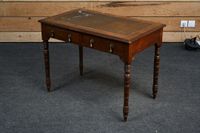 Table bureau ouvrant par deux tiroirs en ceinture et reposan… (photo 4)