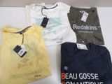 three t - shirts with the words beau gosse, romantice, and romantice on them