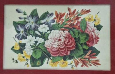 Canton, vers 1900 Bouquets de fleurs