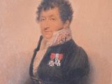 portrait of a man with a pipe in his mouth