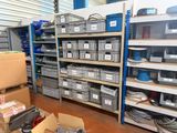 many boxes and boxes on the shelves in the warehouse