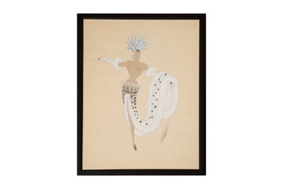 l'image d'un dessin représentant une femme en robe blanche