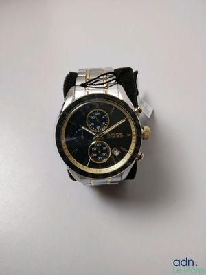 the watch is on the table ready to be worn