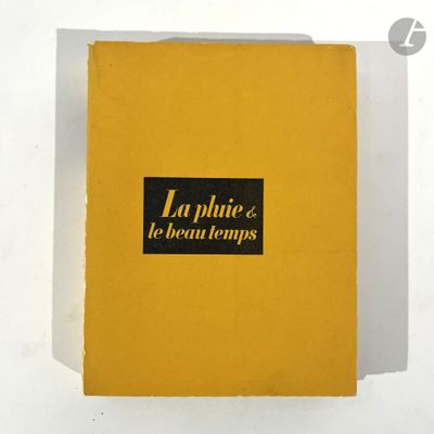 a yellow box with a black label on it