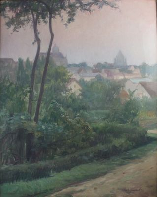 une image d'un tableau sur le mur d'une maison
