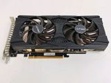 a close up of a video card with two fans on it