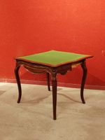 Table à jeux en acajou et placage d'acajou. (photo 2)