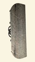 Étagère d'applique de section demi-lune en fer forgé à décor… (photo 3)