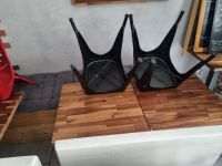 Lot d'environ 14 tables duo en bois et 13 chaises métallique… (photo 2)