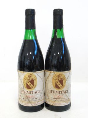 2 Blles HERMITAGE Le Pavillon mise Chapoutier nég. "Cuvée MC… - Photo 1