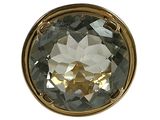 an image of a close up of a ring with a faceted stone