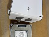 a box with a cd player on top of it