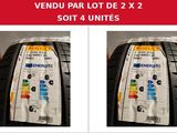 two pictures of a pair of tires with different labels on them