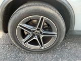 a close up of a tire on a car ' s rim