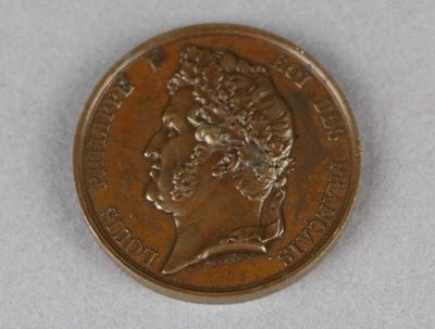 LOUIS PHILIPPE, médaille en bronze