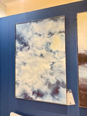 Impression sur plaque de métal signé CM CRÉATION 80 x 120 cm… - Photo 1