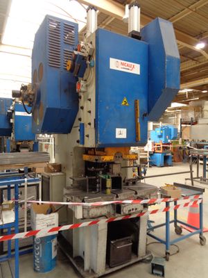 a large machine that is sitting in a building