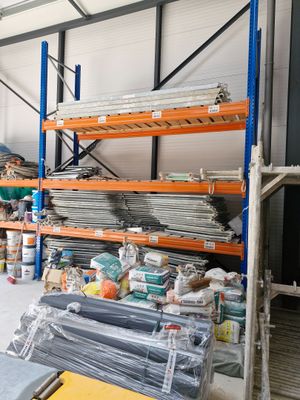 a large room with a lot of items on the shelves