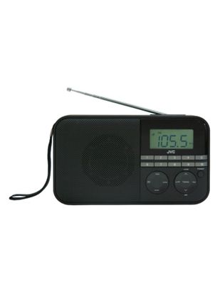 Radio portable JVC elle s'allume et fonctionne