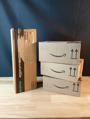 Lot de 4 colis Mystere (Retour Amazon,NPAI, Adresse incomple…