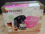 une boîte de café Tassimo posée sur une table