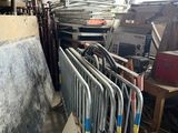 a room filled with a bunch of metal pipes and pipes