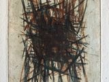 une image représentant une œuvre d'art accrochée à un mur