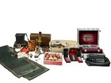 a lot of items that are sitting on a table