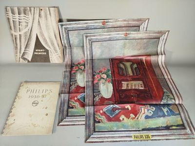 une photo d'une photo d'un livre et une photo d'un vase