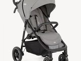 an image of a stroller with a baby in it on a white background