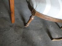 Ensemble comprenant : un fauteuil confortable bois et fond c… (photo 5)