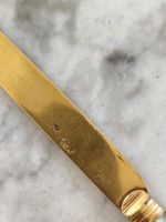 Deux couteaux en nacre, or ?, argent, acier (photo 4)