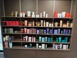 many different types of skin care products on the shelves